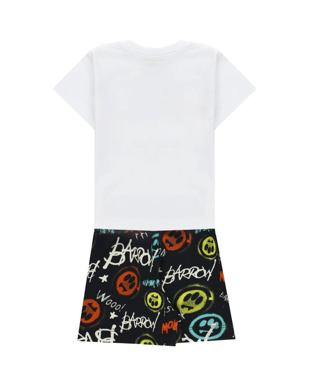 Barrow Kids Completo Bianco e Nero con Stampe per Neonati