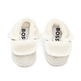 Boss Kids Scarpette Panna per Neonati