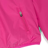 Save The Duck Kids Giubbino Fucsia con Cappuccio con Patch Logo