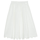 Twinset Kids Gonna Off-White con Tulle in Pizzo per Bambine