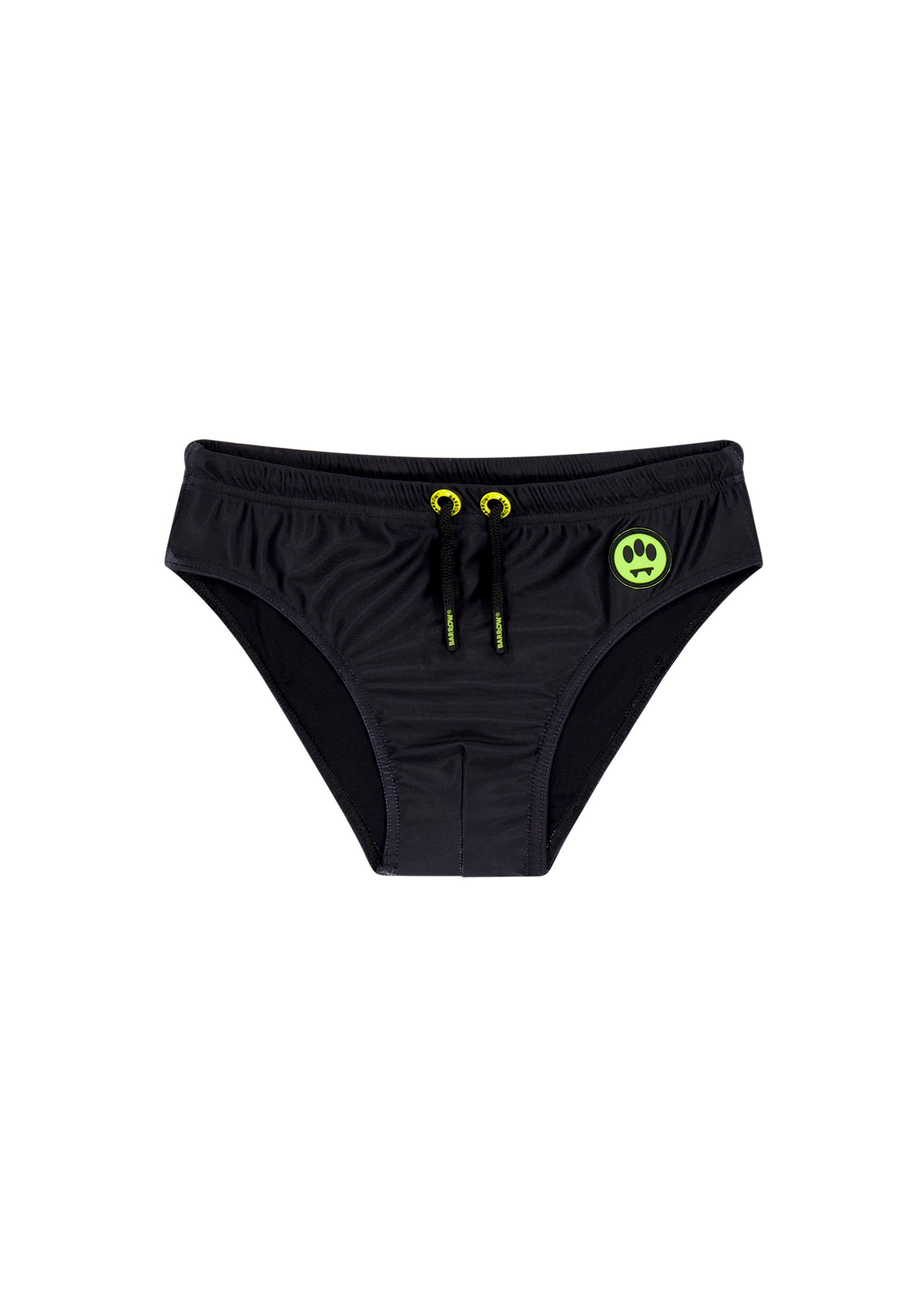 Barrow Kids Costume Slip Nero con Smile per Bambini