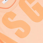 MSGM Kids T-Shirt Pesca con Logo per Bambini