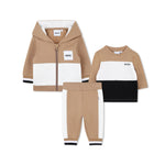 Boss Kids Completo Biscotto in Maglia per Neonati