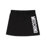 Moschino Kids Gonna Nera con Logo per Bambine