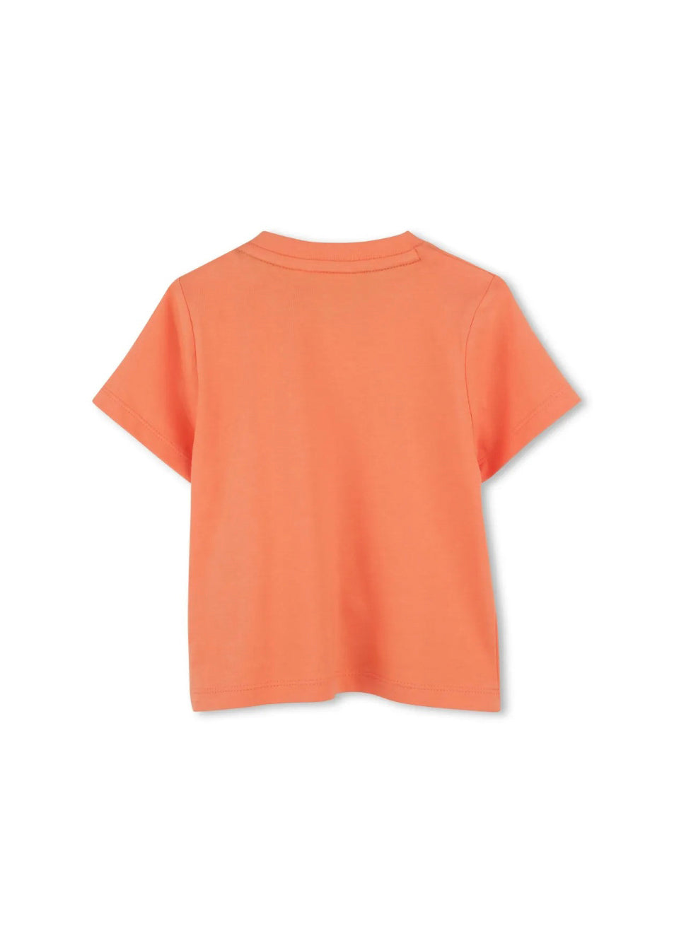 Boss Kids T-shirt Arancione con Logo per Neonati (retro)