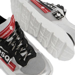 Dsquared2 Kids Sneakers Argento con Logo per Bambini