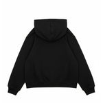 Felpa Calvin Klein Calvin Klein Kids Felpa con Cappuccio Nera e Stampa Logo Contrasto unisex per Bambini