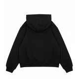 Felpa Calvin Klein Calvin Klein Kids Felpa con Cappuccio Nera e Stampa Logo Contrasto unisex per Bambini