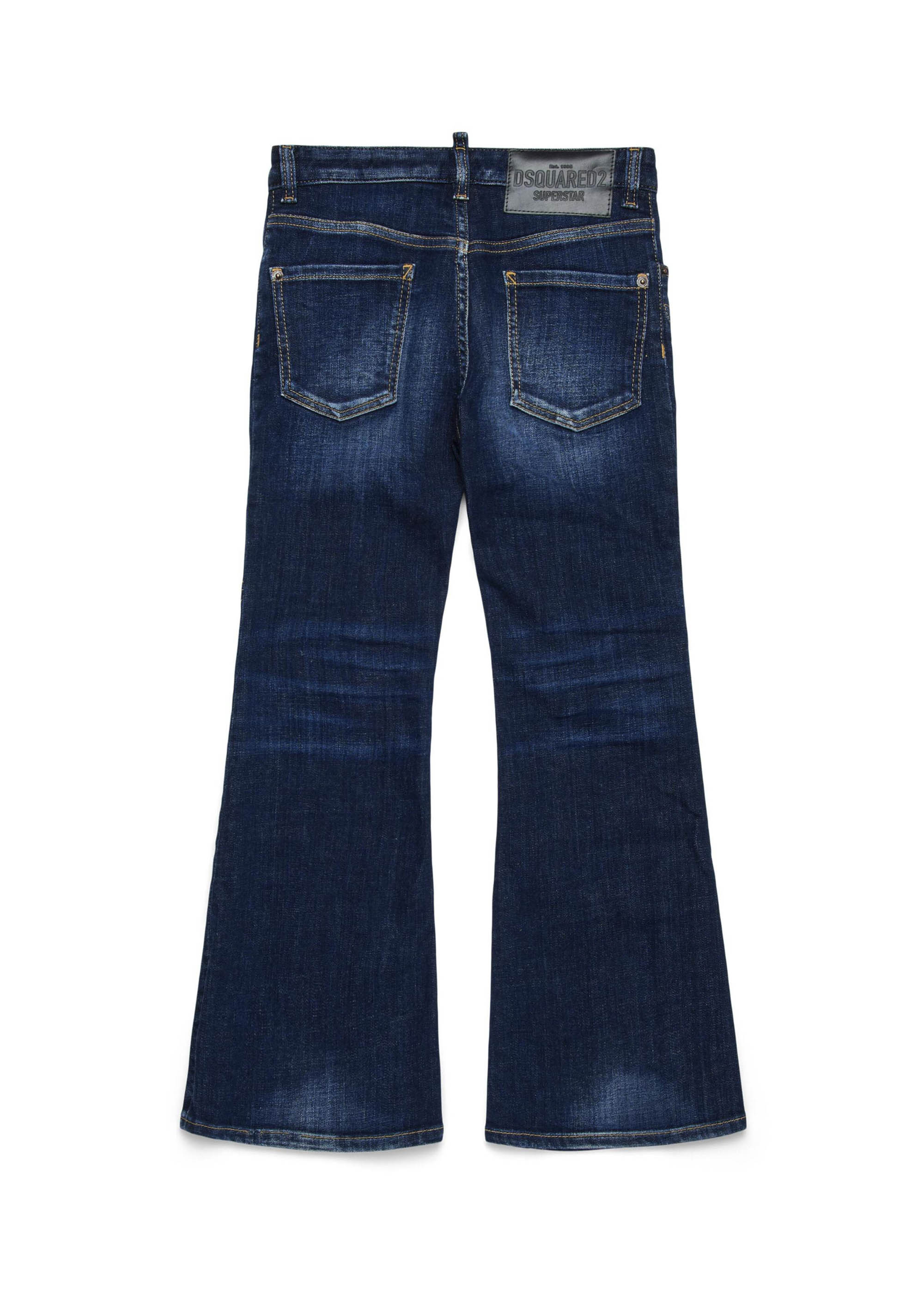 Dsquared2 Kids Jeans Denim SuperStar per Bambini