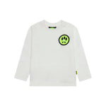 Barrow Kids T-shirt Maniche Lunghe Bianca con Logo