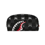 Sprayground Kids Astuccio Nero Fantasia Multicolor con Logo Unisex