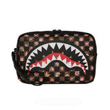 Sprayground Kids Borsello Marrone con Stampe per Bambini