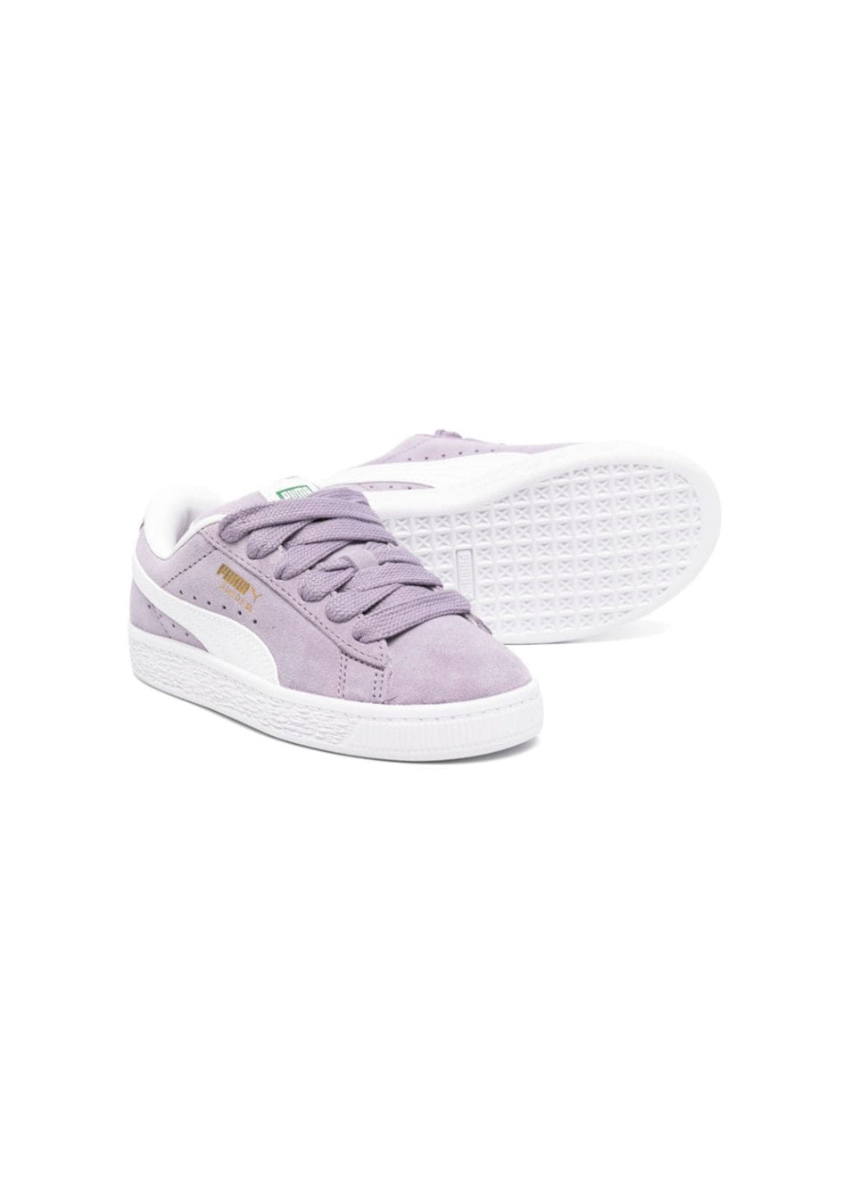 Puma Kids Suede XL PS Lilla/Bianco per Bambine (dettaglio)