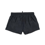 Dsquared2 Kids Costume Nero con Stampa Logo per Bambini