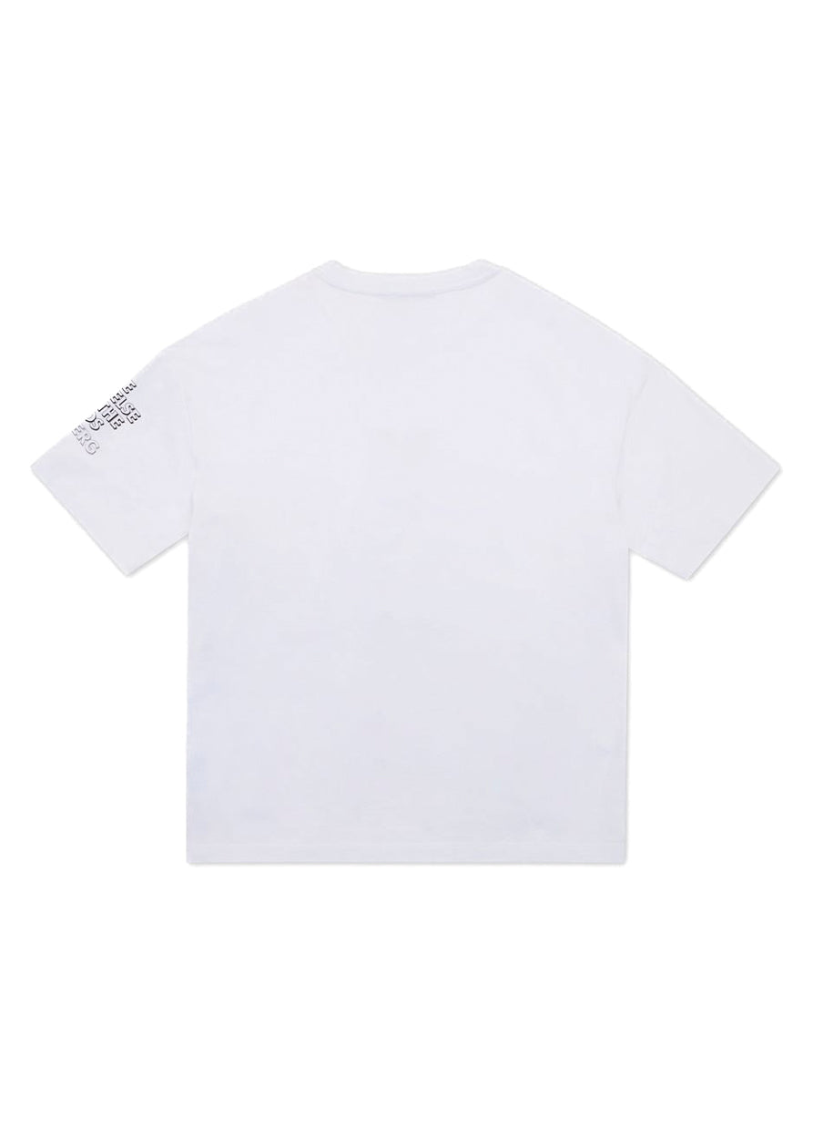 Iceberg Kids T-Shirt Bianca con Stampa per Bambini