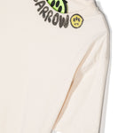 Barrow Kids T-shirt Crema con Colletto Logato