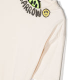 Barrow Kids T-shirt Crema con Colletto Logato