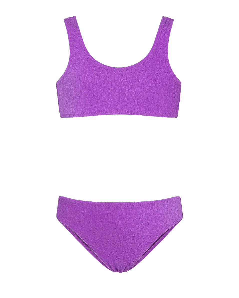 F**K Kids Costume Fascia Viola per Bambine