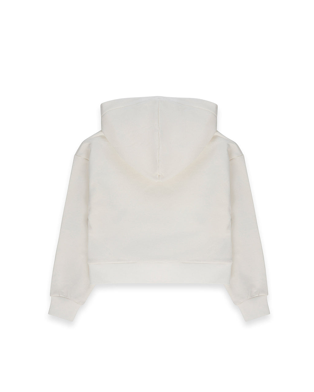 Iceberg Kids Felpa Bianca con Cappuccio e Logo a Contrasto per Bambine
