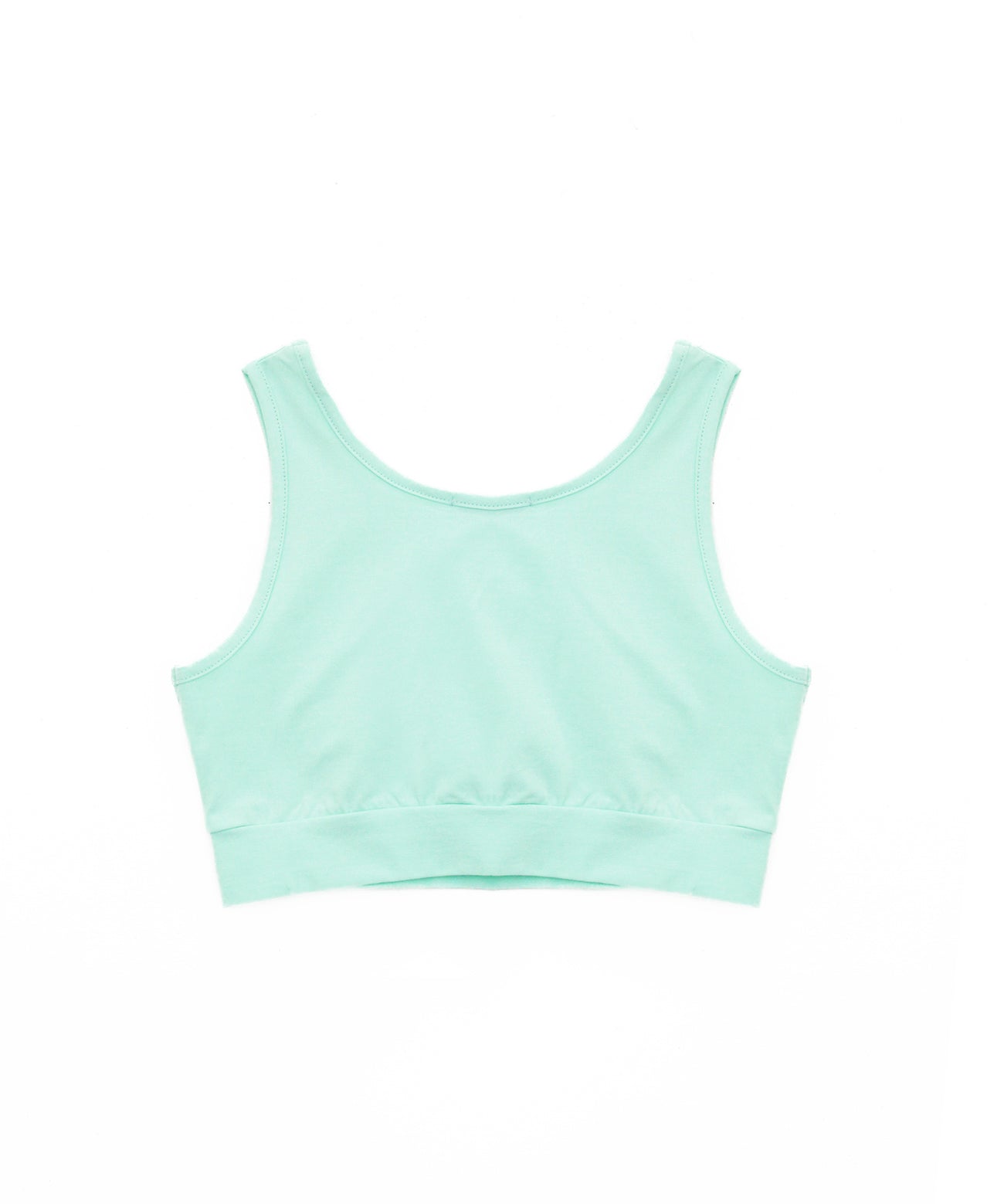 Hinnominate Kids Top Crop Verde con Logo