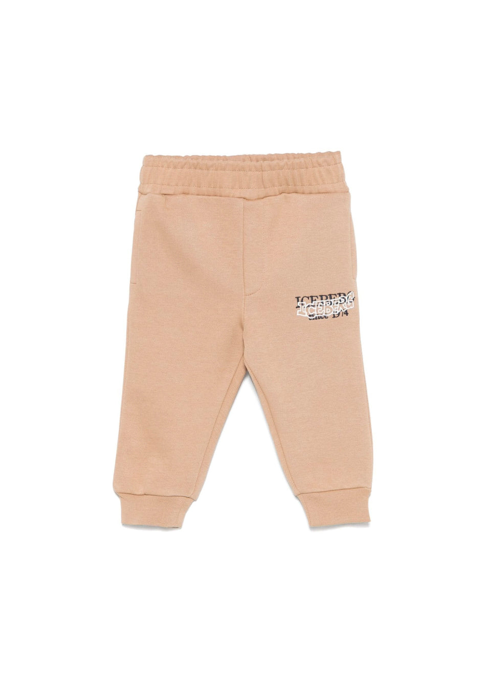 Iceberg Kids Pantaloni Sabbia Jogger con Ricamo per Neonati 