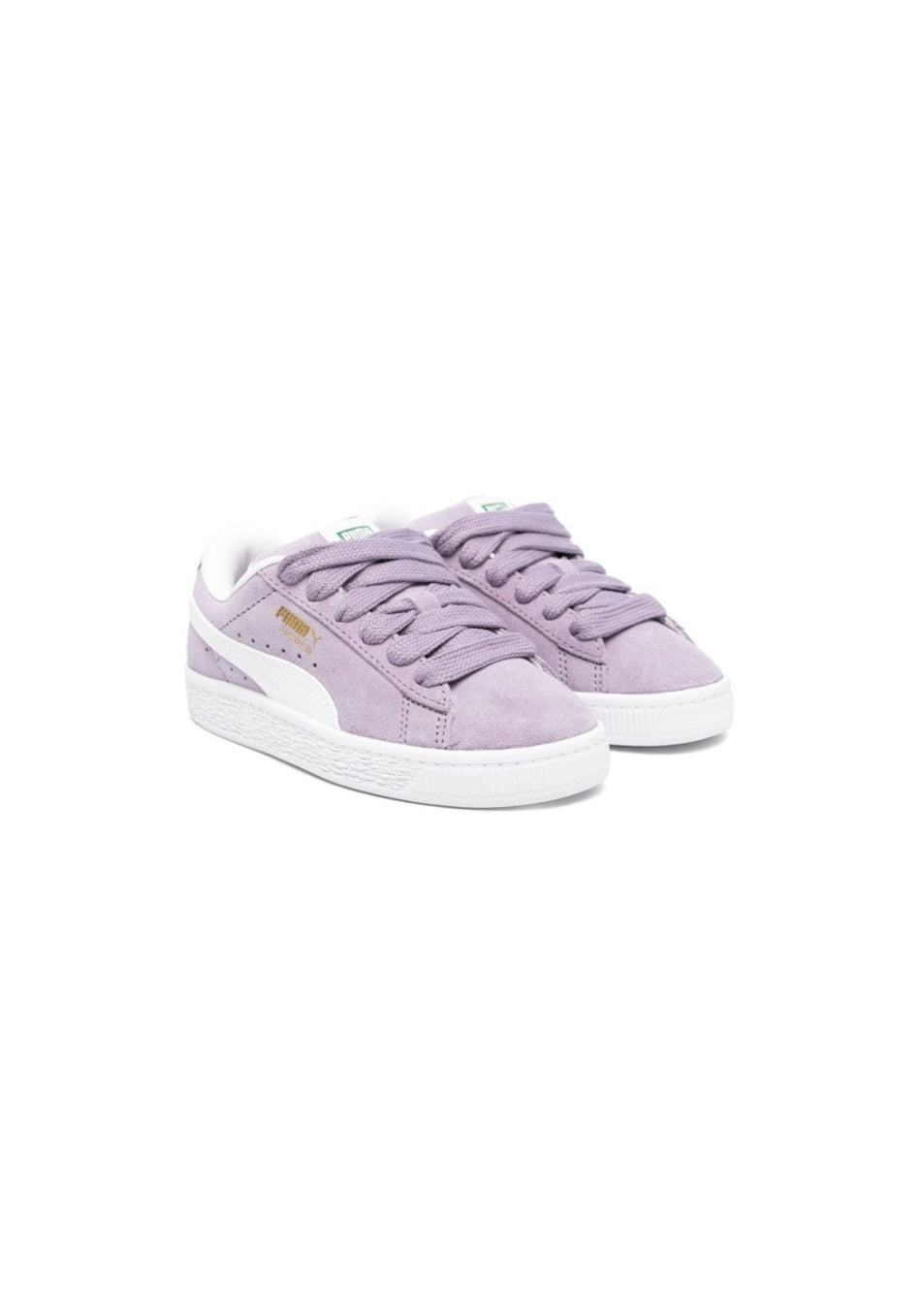 Puma Kids Suede XL PS Lilla/Bianco per Bambine 