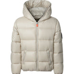 Save the Duck Piumino Beige KATE per Bambine