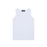 Dsquared2 Kids Canotta Bianca a Costine per Bambini