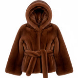 Yes London Kids Ecovisone con Cappuccio Moro per Bambine