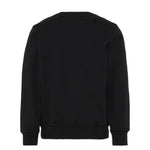 Moschino Kids Felpa Nera con Logo Teddy Bear per Bambini