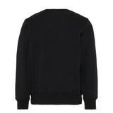 Moschino Kids Felpa Nera con Logo Teddy Bear per Bambini