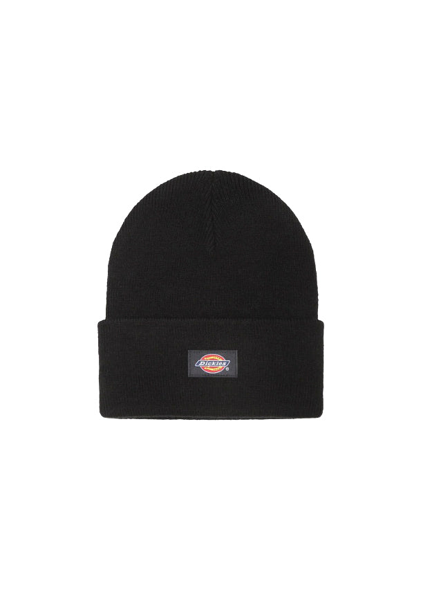 Dickies Kids Cappello Beanie Nero con Logo per Bambini