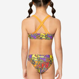 4GIVENESS Costume Bikini a Fascia Fantasia Cashemire per Bambine