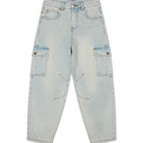 Iceberg Kids Sky Trousers with Logo for Children