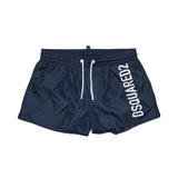 Dsquared2 Kids Costume Blu con Stampa Logo per Bambini