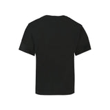 Moschino Kids T-Shirt Nera con Stampa per Bambini