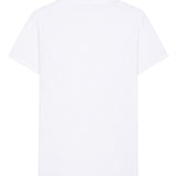 Emilio Pucci Kids T-Shirt Bianco con Logo Rosso e Verde per Bambine