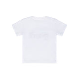 Cesare Paciotti T-shirt Bianca con Stampa Logo per Neonati