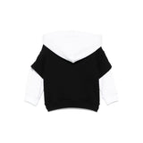 Moschino Kids Black/White Sweatshirt for Babies