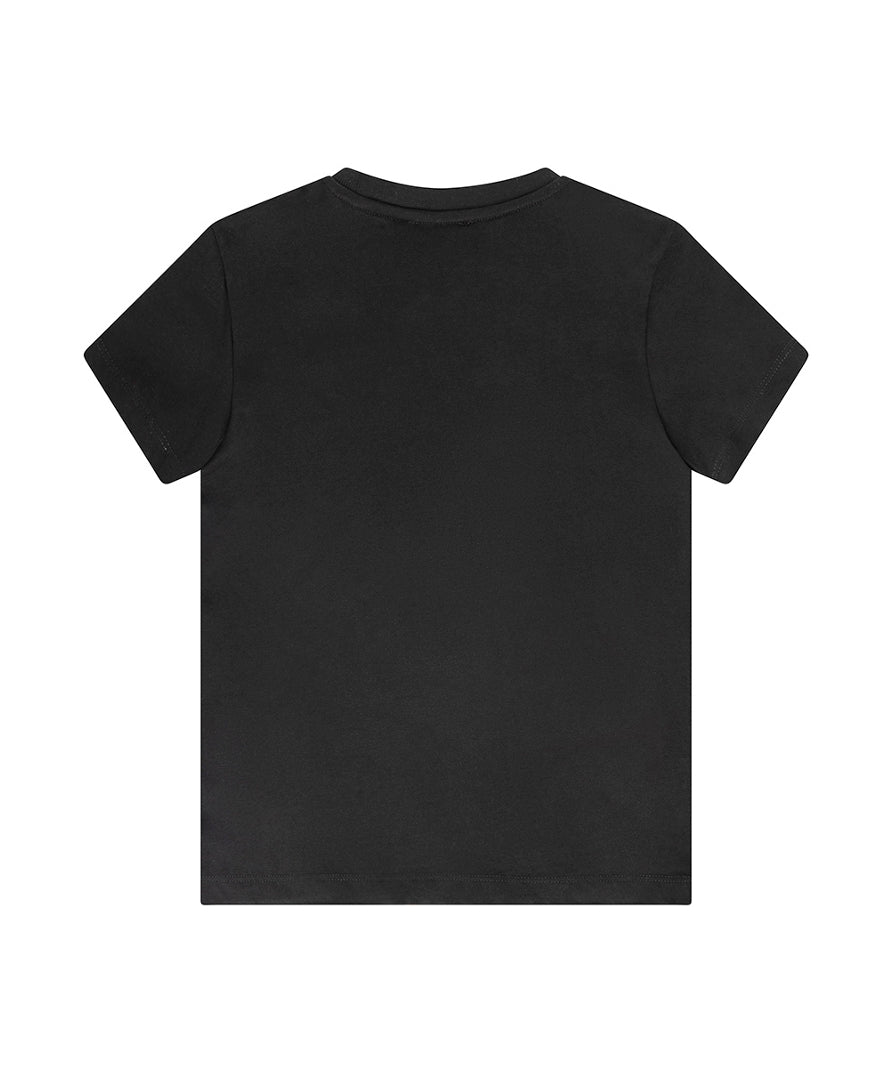 Iceberg Kids T-Shirt Nera con Logo per Bambini