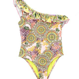 4GIVENESS Costume Monokini Fantasia Capri per Bambine