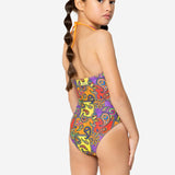 4GIVENESS Costume Monokini Fantasia Cashemire per Bambine