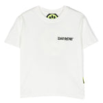 Barrow Kids T-shirt Bianca con Stampa per Bambini fronte