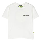 Barrow Kids T-shirt Bianca con Stampa per Bambini fronte