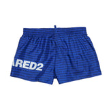 Dsquared2 Kids Costume Blu Monogram All-Over per Bambini