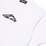 Dsquared2 Kids T-shirt Bianca con Stampa ICON per Bambini (dettaglio)