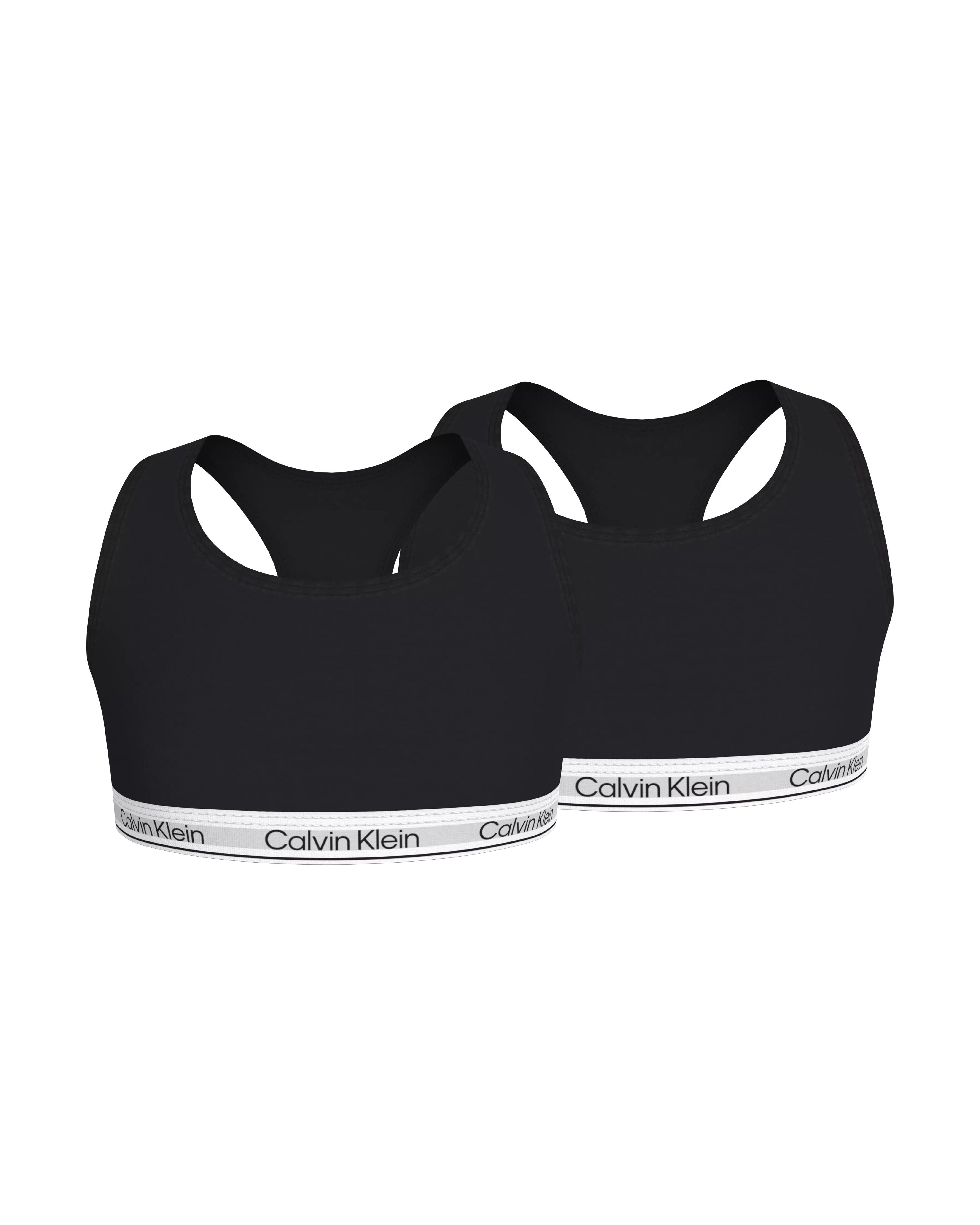 Calvin Klein Kids Top Nero per Bambine