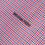 Dsquared2 Kids Camicia a Quadri con Stampa Logo per Bambini