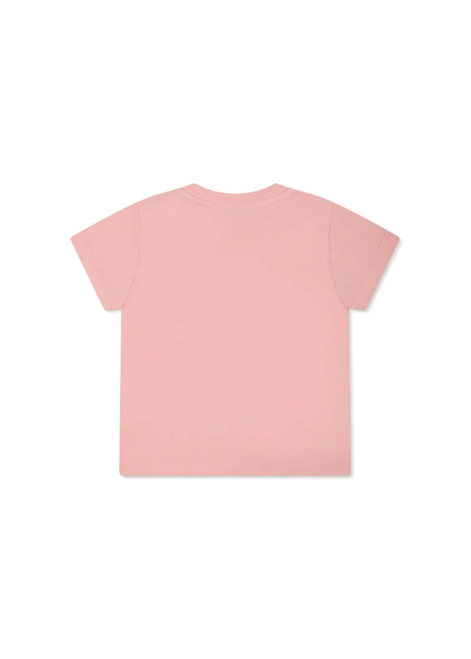 Moschino Kids T-shirt Rosa con Stampa Toy per Neonate