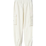 Hinnominate Kids Pantaloni Joggers Bianchi (retro)